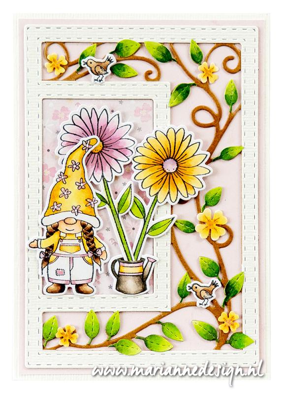 LR0788 Creatables snijmallen - Marianne Design - Rechthoek bladeren vb LR0788 Creatables snijmallen - Marianne Design - Rechthoek bladeren