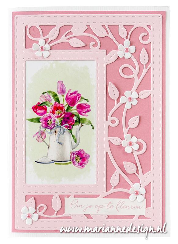 LR0788 Creatables snijmallen - Marianne Design - Rechthoek bladeren vb1 Marianne Design - Creatables LR0788 - Rectagle Leaves