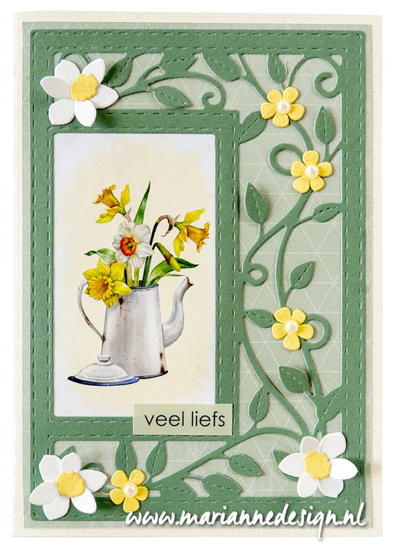 LR0788 Creatables snijmallen - Marianne Design - Rechthoek bladeren vb2 Marianne Design - Creatables LR0788 - Rectagle Leaves