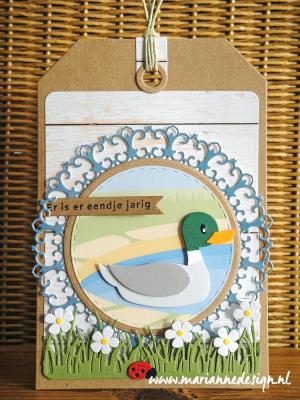 LR0795 Creatables snijmallen - Marianne Design - Anja's Dragonfly circle vb