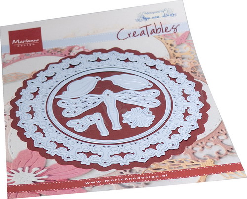 LR0795-Creatables-snijmallen-Marianne-Design-Anjas-Dragonfly-circle