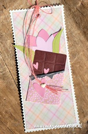 LR0802 Marianne Design - Creatables snijmallen - Chocolate bar vb2 Marianne Design - Creatables LR0802 - Chocolate Bar