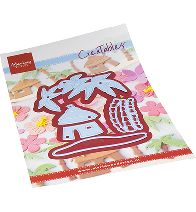 LR0814 Marianne Design - Creatables snijmallen - Palm tree island