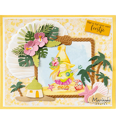 LR0815 Marianne Design - Creatables snijmallen - Tropical flower set