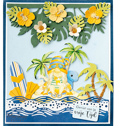 LR0814 Marianne Design - Creatables snijmallen - Palm tree island