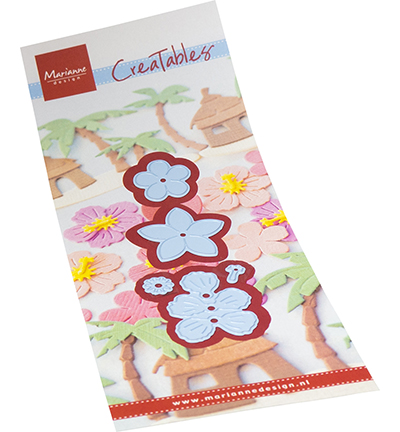 LR0815 Marianne Design - Creatables snijmallen - Tropical flower set LR0815 Marianne Design - Creatables snijmallen - Tropical flower set
