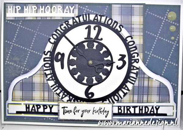 CR1429 Craftables snijmallen brush numbers Marianne