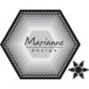 Marianne Design - snijmallen - Craftables basic set hexagon CR1444