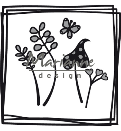 CR1469 Craftables snijmal Doodle square 3