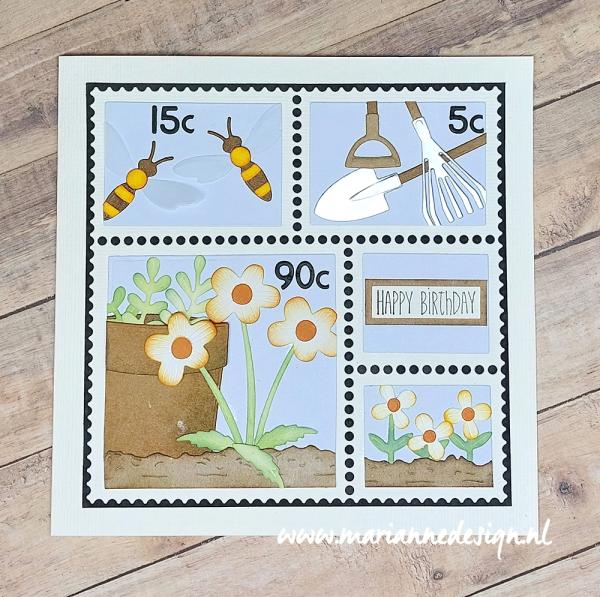 CR1566 Craftables Numbers Journal vb1 Marianne Design - Craftables CR1566 - Numbers Journal