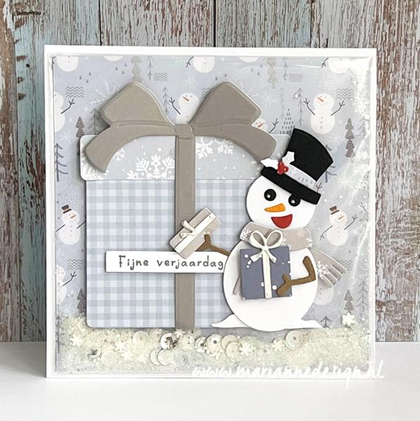 CR1567 Craftables Snowman by Marleen vb CR1567 Craftables Snowman by Marleen vb