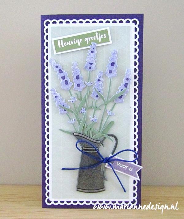 LR0825 Marianne Design - Creatables snijmallen - Lavender vb1 LR0825 Marianne Design - Creatables snijmallen - Lavender vb
