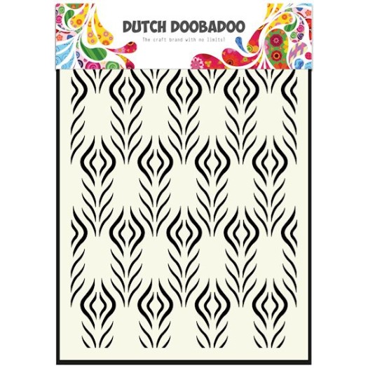 470.715.117 DDBD Dutch Mask Art A5 Floral Feather Dutch Mask Art A5 Floral Feather