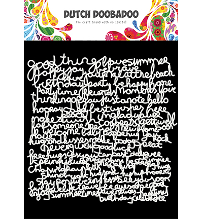 Dutch Doobadoo Mask Art Text Dutch Doobadoo Mask Art Text