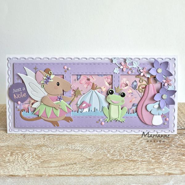 CR1585 Marianne Design - Craftables - Slimline 3 squares vb1 CR1585 Marianne Design - Craftables - Slimline 3 squares vb