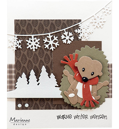 Marianne Design - snijmallen - Craftables Slimline forest horizons CR1604 Marianne Design - snijmallen - Craftables Slimline forest horizons CR1604
