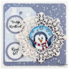 CR1609 Marianne Design - Art texture - XL Snowflake vb Marianne Design - Craftables CR1609 - Art texture XL Snowflake