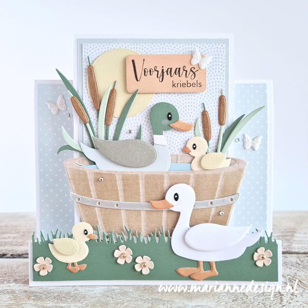 CR1618 Craftables snijmallen - Marianne Design - Barrel Pond vb2 Marianne Design - Craftables CR1618 - Barrel Pond