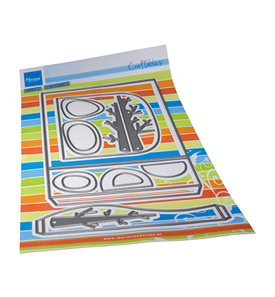CR1637 Marianne Design - Craftables - Box card small