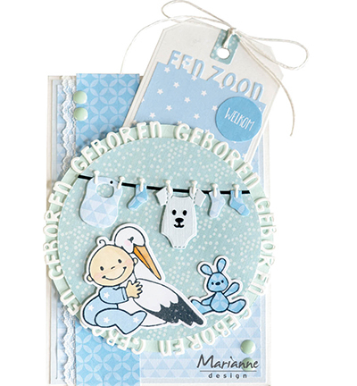 EC0195 Clearstamps and dies Eline's Storks and Babies vb1 EC0195 Clearstamps and dies Eline's Storks and Babies