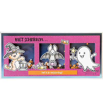 EC0201 Marianne Design - Clearstamps and dies - Eline's Animals - Halloween