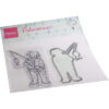 HT1663 Clearstamps and die Hetty's Fisherman vb