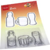 HT1664 Clearstamps and dies Hetty's Beer