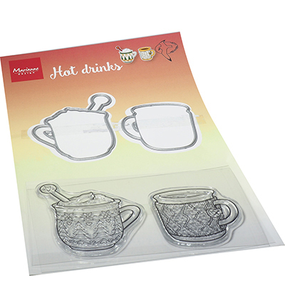 HT1666 Clearstamps Hetty's Hot drinks