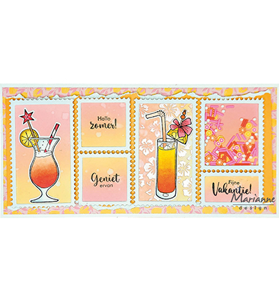 Snijmallen collectables cocktails mocktails marianne design