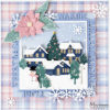 Marianne Design - Craftables CR1660 - Fijne Feestdagen vierkant