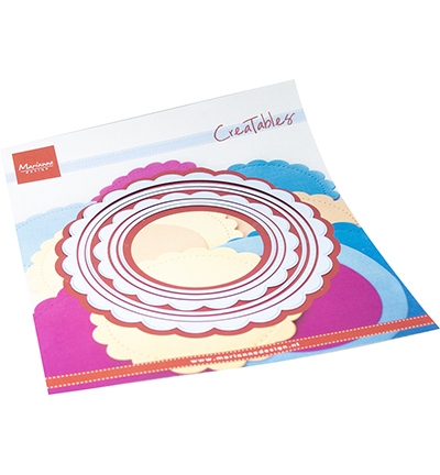 Snijmal creatables scalloped circle