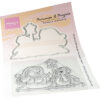 Clearstamps and dies Eline Snowman & Pinguin
