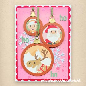 LR0877 Snijmallen - Marianne Design - Layout Baubles vb