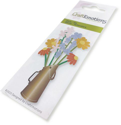 115633-0292 CraftEmotions Die - Kolenkit met bloementakken Card 5x10cm