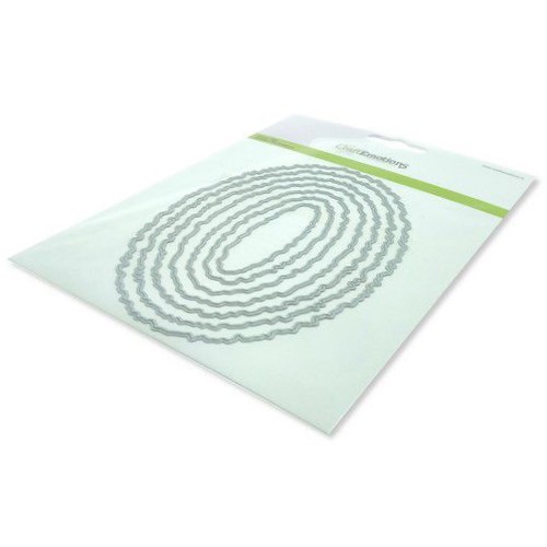 Big Nesting Die - deckle ovalen Card
