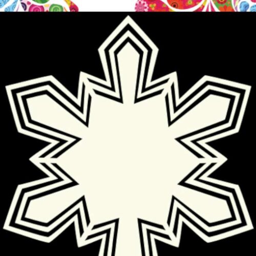 Dutch Doobadoo sjabloon Shape Art Frame Snowflake Dutch Doobadoo sjabloon Shape Art Frame Snowflake