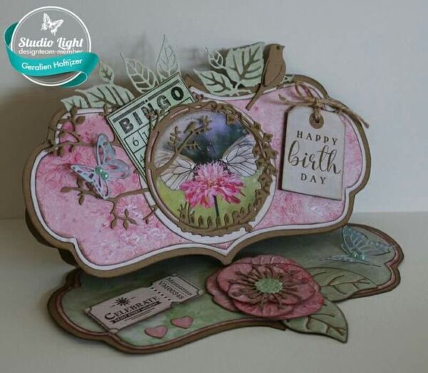 Shape Art - Dutch Doobadoo - frames etiket A5