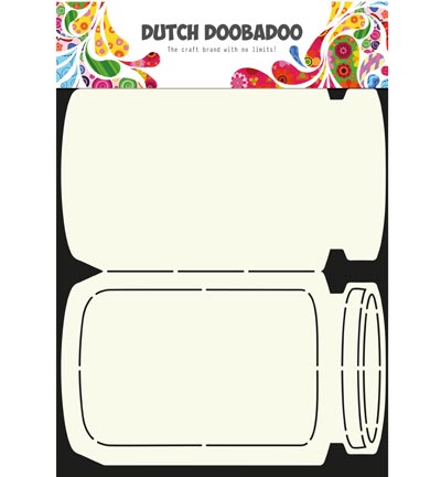 Dutch Doobadoo Card Art Cookie Jar Dutch Doobadoo Card Art Cookie Jar