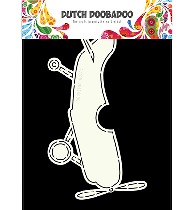 Dutch Doobadoo Card Art - Airplane