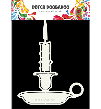 Dutch Doobadoo Card Art Candlestick