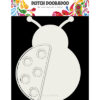 Dutch Doobadoo Card art Lady bug