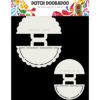 Dutch Doobadoo Shape Art 2x Strand Tasjes
