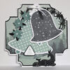 Dutch Doobadoo Shape Art 2x Kerstbellen max15x17cm