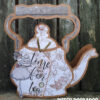 Dutch Card Art A4 Theepot