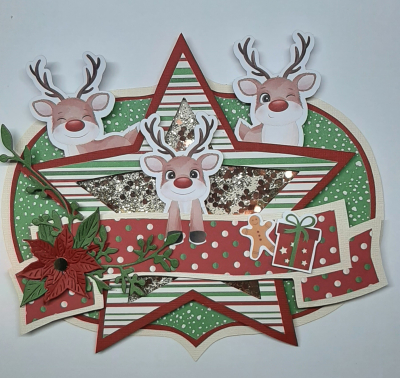 Dutch Doobadoo Shape Art Star banner