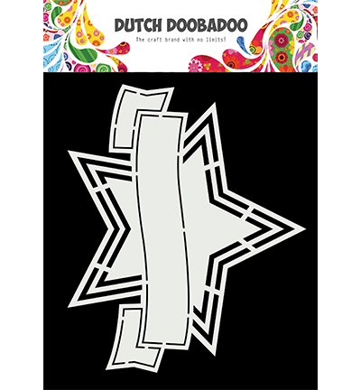 Dutch Doobadoo Shape Art Star banner