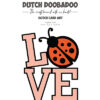 Dutch Card Art Ladybug Love