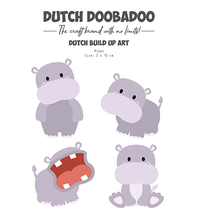 470.784.236 Dutch Doobadoo - Dutch Build Up Art - Hippo vb1