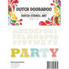 Dutch Doobadoo Alphabet 4