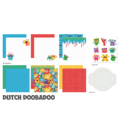 Crafty Kit - Dutch Doobadoo - Monster House